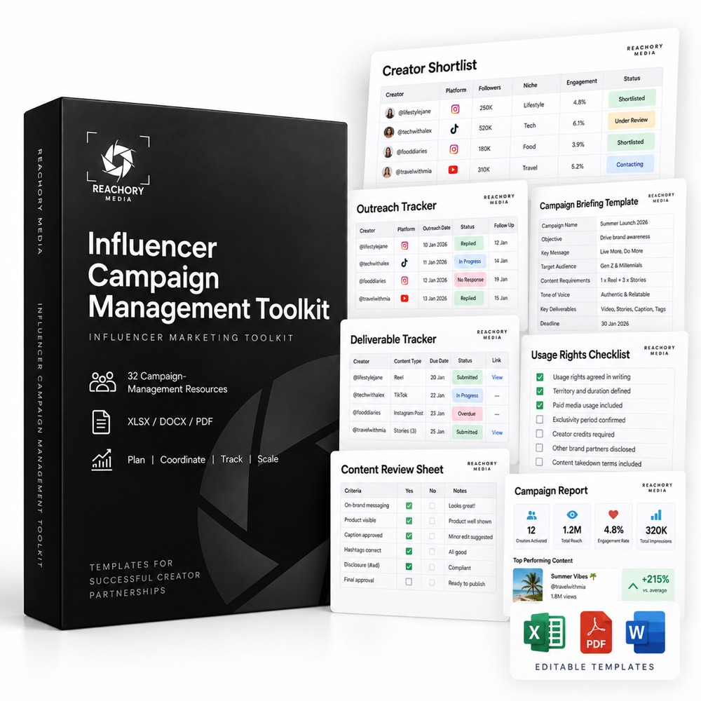 Influencer Campaign Management Toolkit